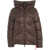 After Label Quilted down jacket 'Helsinki' Brown