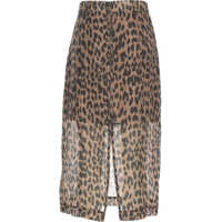 Fuste lungi Dama - Fuste lungi Baum und Pferdgarten Skirt with animal print Shevin Brown Femei (BM 19035760) - B-mall.ro