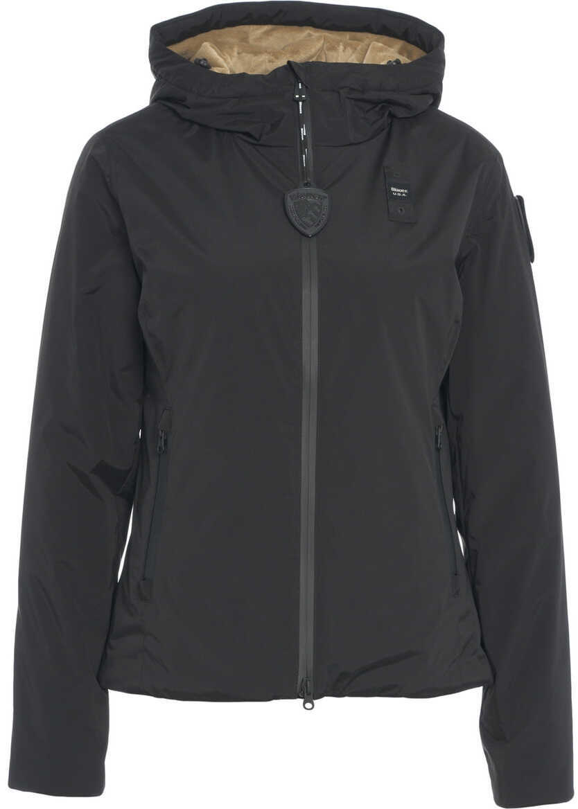 Jachete Blauer Hooded jacket Erie Black Femei (BM 19035781) 2