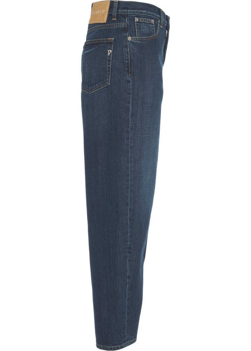 Blugi drepti Dondup Balloon jeans Bessie Blue Femei (BM 19035784) 3