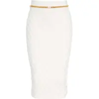 Fuste lungi Elisabetta Franchi Knit skirt with chain detail