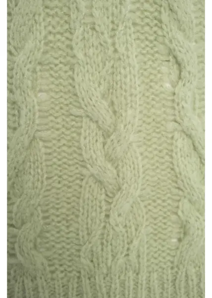 Pulovere CLOSED Cable knit sweater Green Barbati (BM 19035796) 5