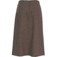 Fuste lungi Dama - Fuste lungi Otto d ame Midi skirt with brooch Brown Femei (BM 19035814) - B-mall.ro