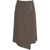 Fuste lungi Midi skirt with brooch Femei