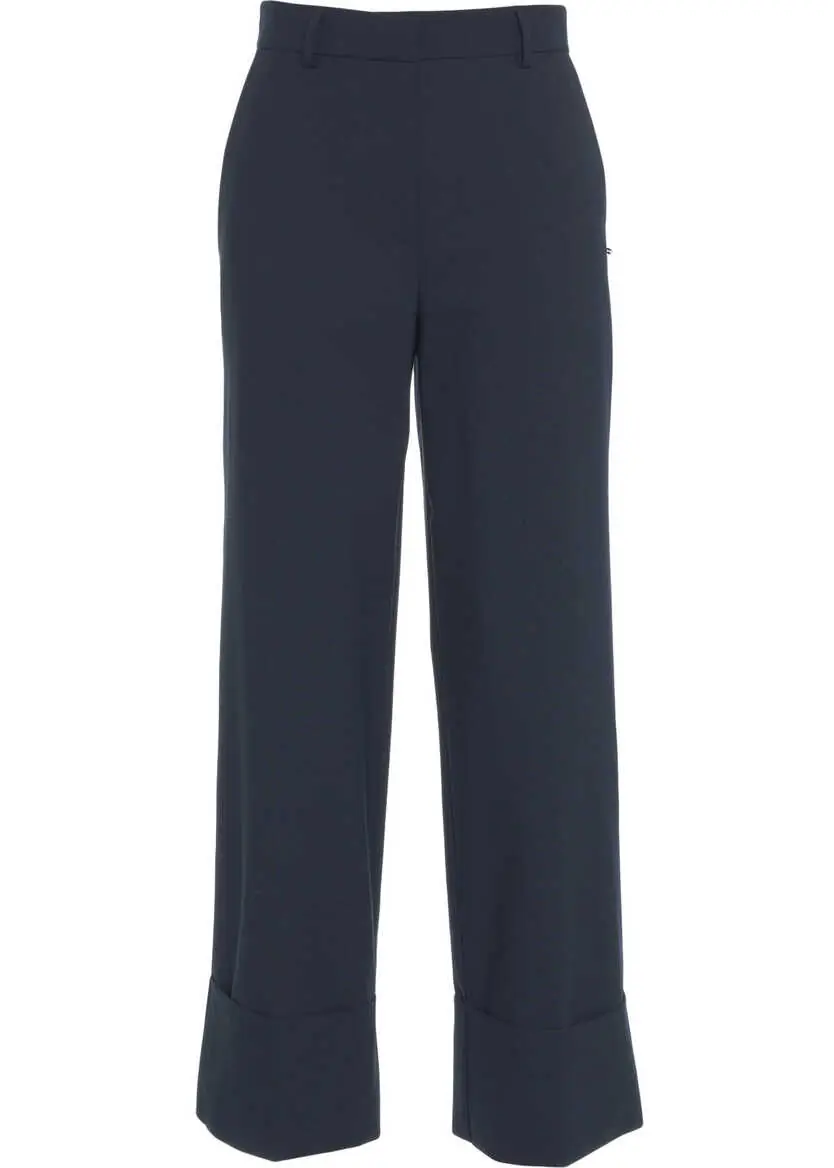 Pantaloni office Otto d ame Turn-up pants Blue Femei (BM 19035820) 2