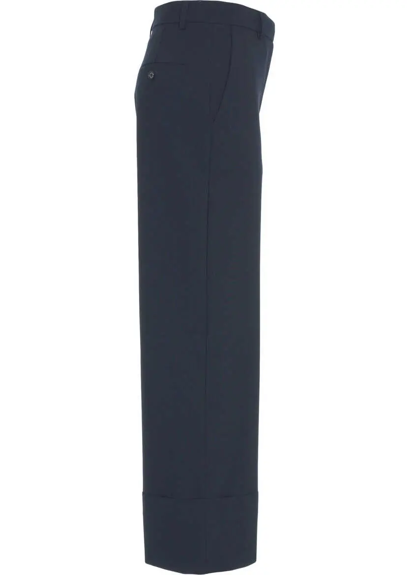 Pantaloni office Otto d ame Turn-up pants Blue Femei (BM 19035820) 3
