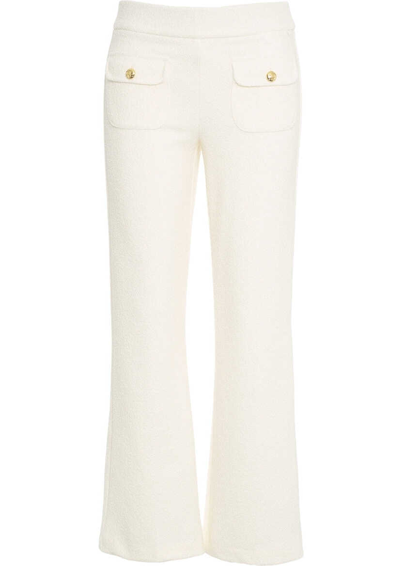 Pantaloni casual Cambio Pants Faith White Femei (BM 19035829) 2