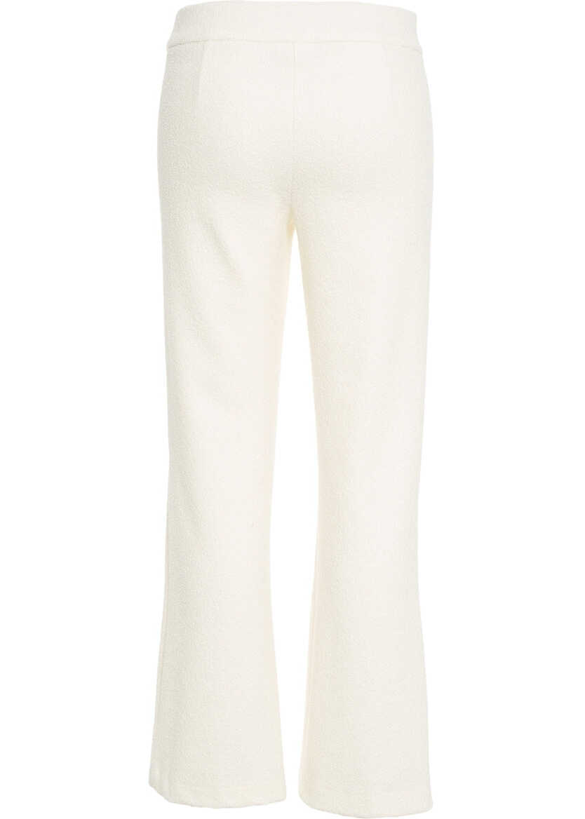 Pantaloni casual Cambio Pants Faith White Femei (BM 19035829) 4