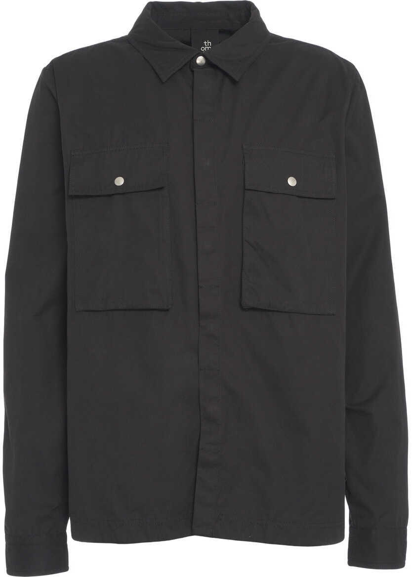 Camasi office Thom / Krom Shirt with chest pockets Black Barbati (BM 19035844) 2