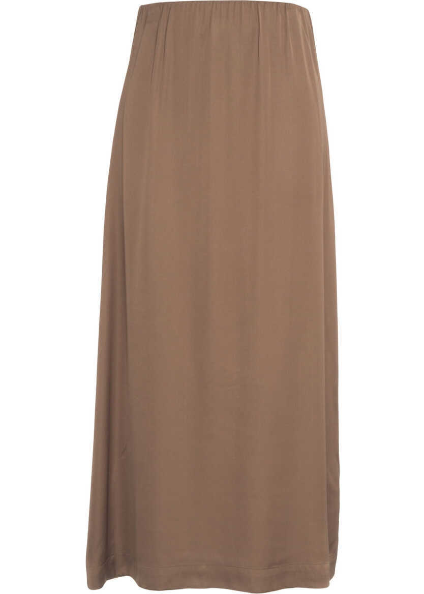 Fuste lungi Second Female Midi skirt Ermine Bronze Femei (BM 19035847) 1