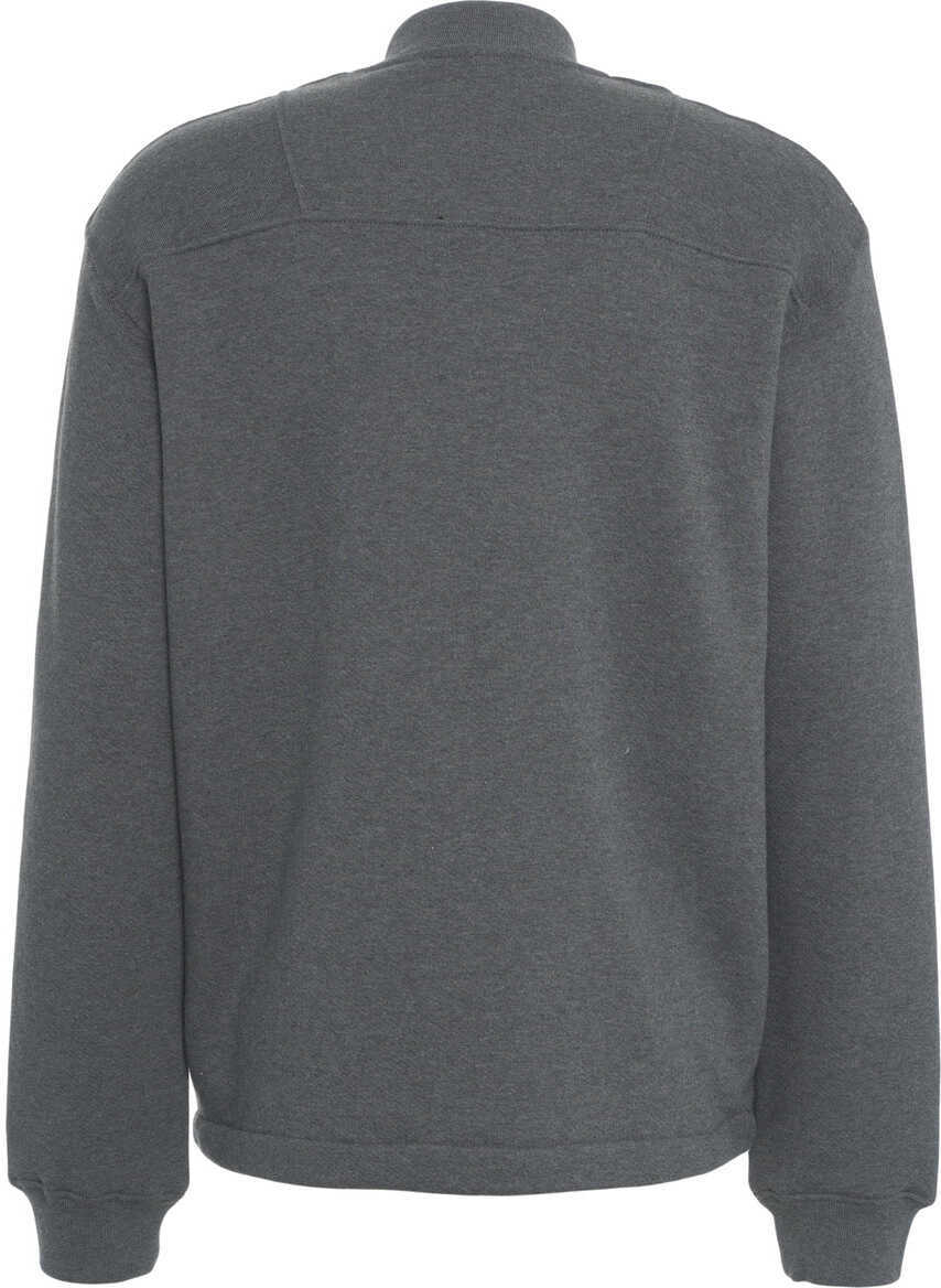 Pulovere casual CLOSED Sweat jacket with zipper Grey Barbati (BM 19035853) 3