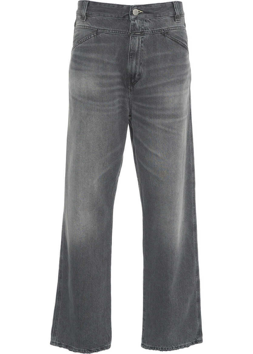 Blugi drepti CLOSED Straight cut jeans X-tend Grey Barbati (BM 19035871) 2