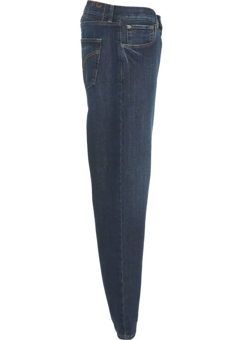 Blugi drepti Dondup Straight leg jeans Ervin Blue Barbati (BM 19035877) 3