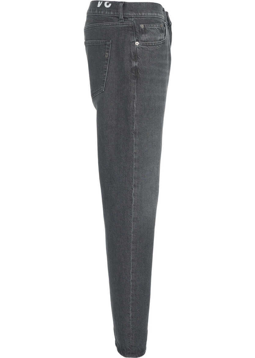 Blugi drepti Dondup Straight cut jeans Bray Black Barbati (BM 19035880) 3