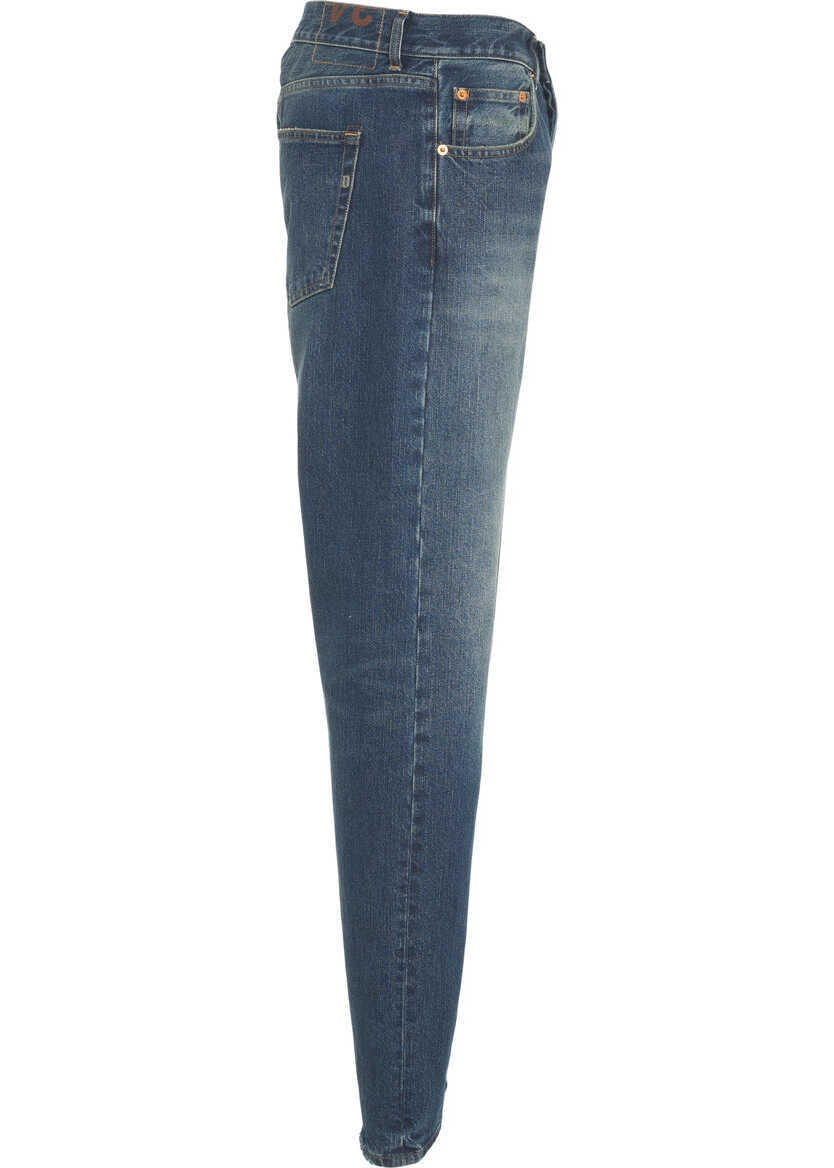 Blugi drepti Dondup Straight cut jeans Bray Blue Barbati (BM 19035883) 3
