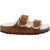 Birkenstock Sandals 'Arizona Shearling' Brown