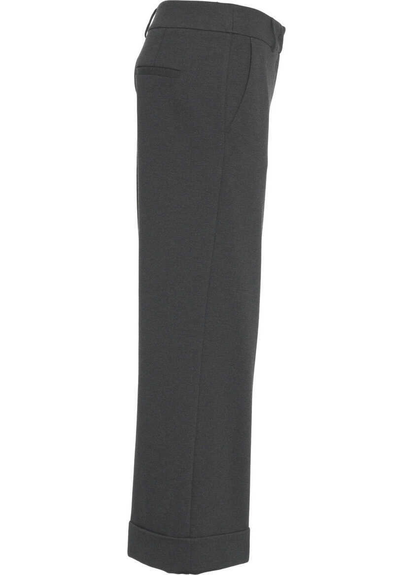 Pantaloni casual Liu Jo Cropped pants Grey Femei (BM 19035931) 3