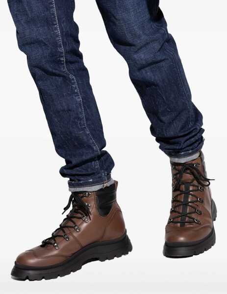 Ghete Hogan Leather ankle boots Brown Barbati (BM 19035934) 3