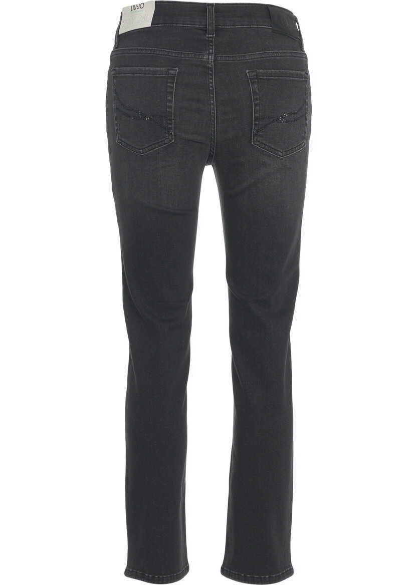 Blugi skinny Liu Jo Skinny jeans Black Femei (BM 19035946) 4