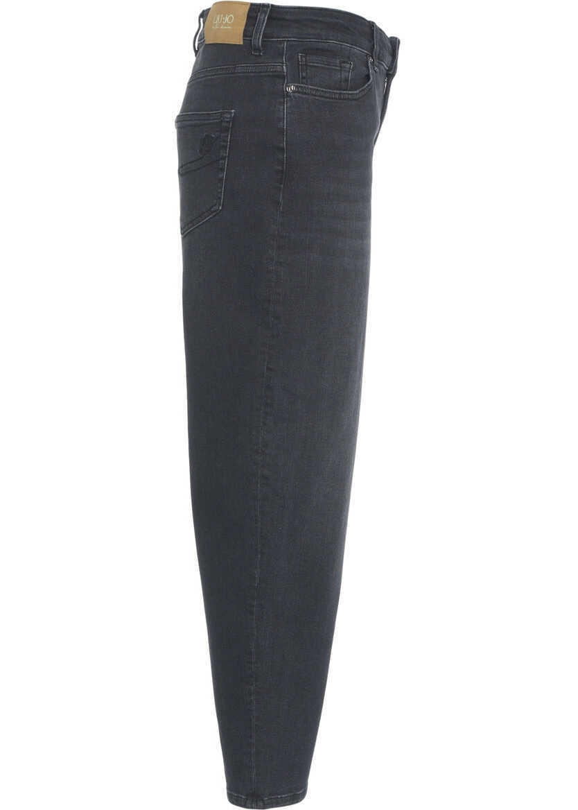 Blugi drepti Liu Jo Carrot fit jeans Grey Femei (BM 19035949) 3