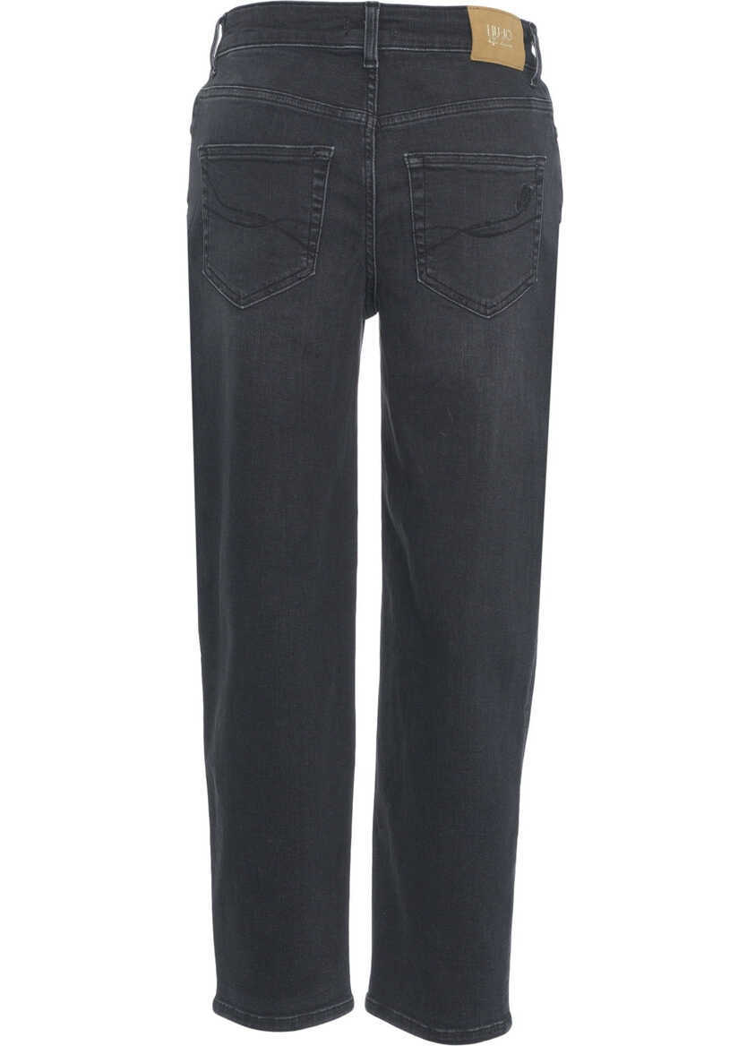 Blugi drepti Liu Jo Carrot fit jeans Grey Femei (BM 19035949) 4