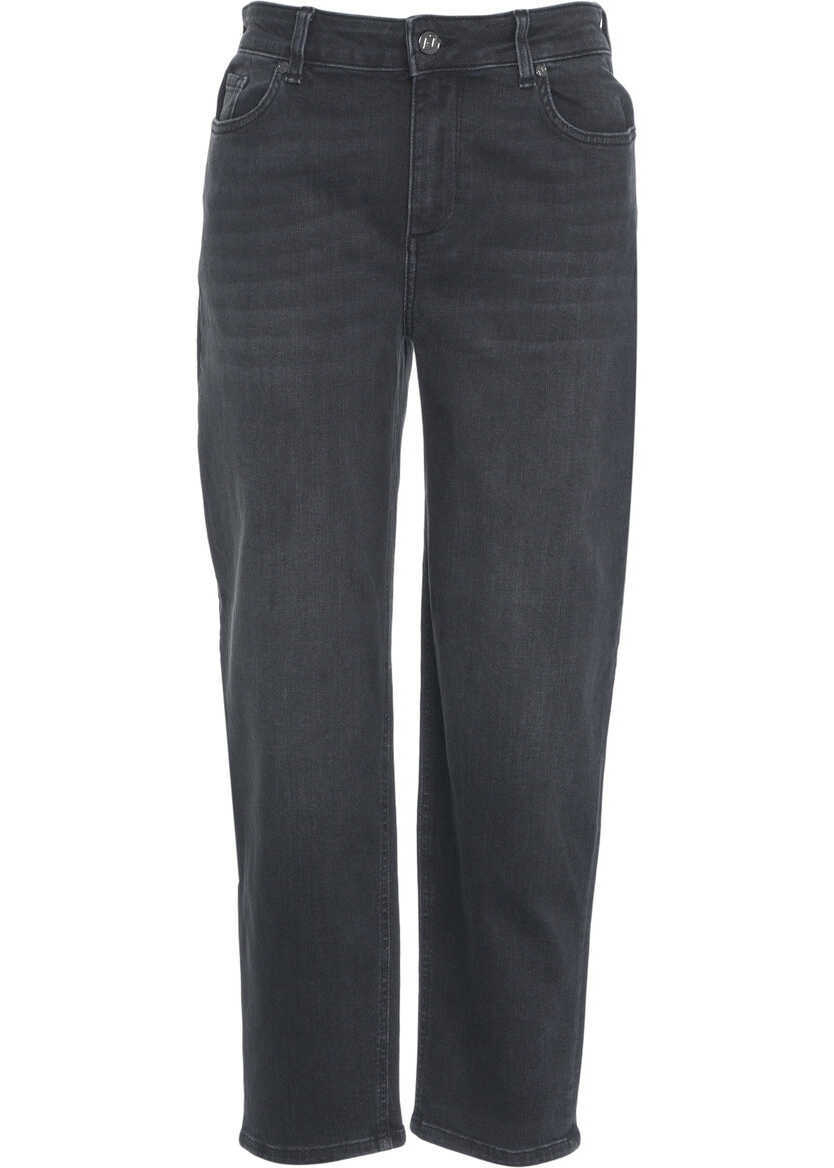 Blugi drepti Liu Jo Carrot fit jeans Grey Femei (BM 19035949) 1