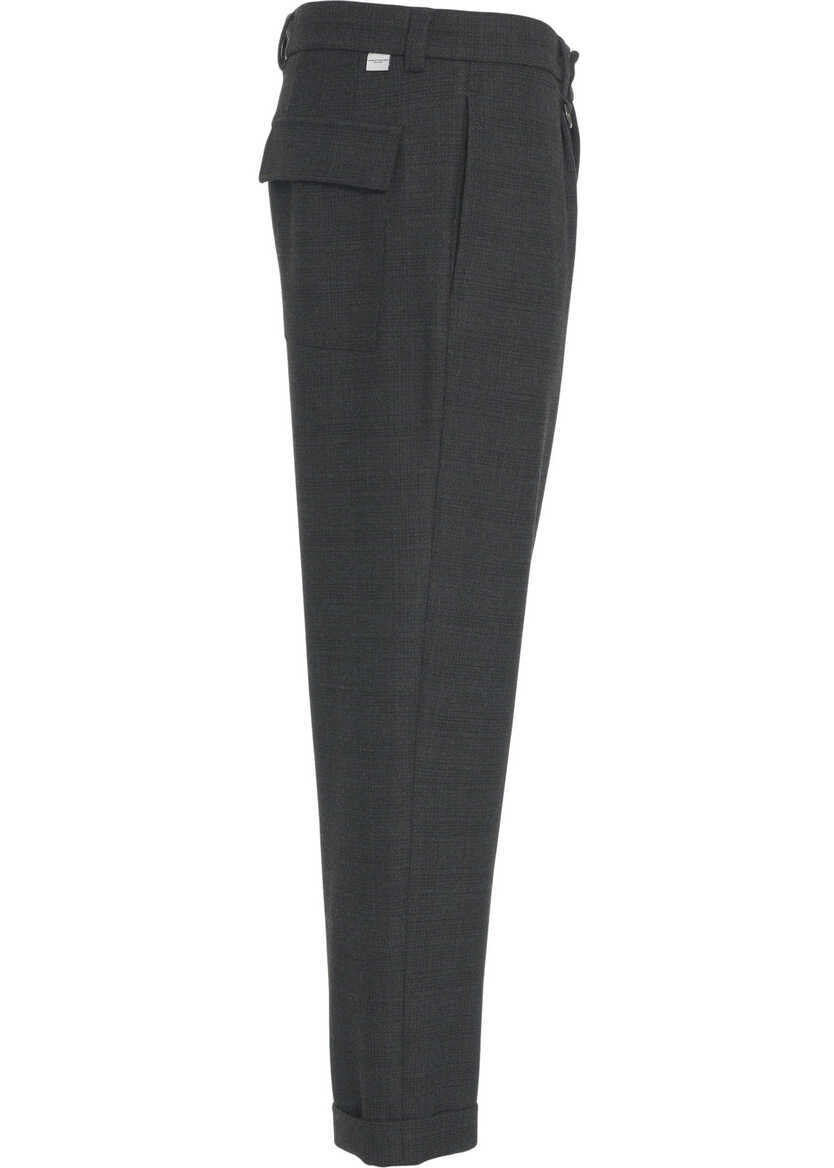 Pantaloni casual Paolo Pecora Chino pants Grey Barbati (BM 19035964) 3