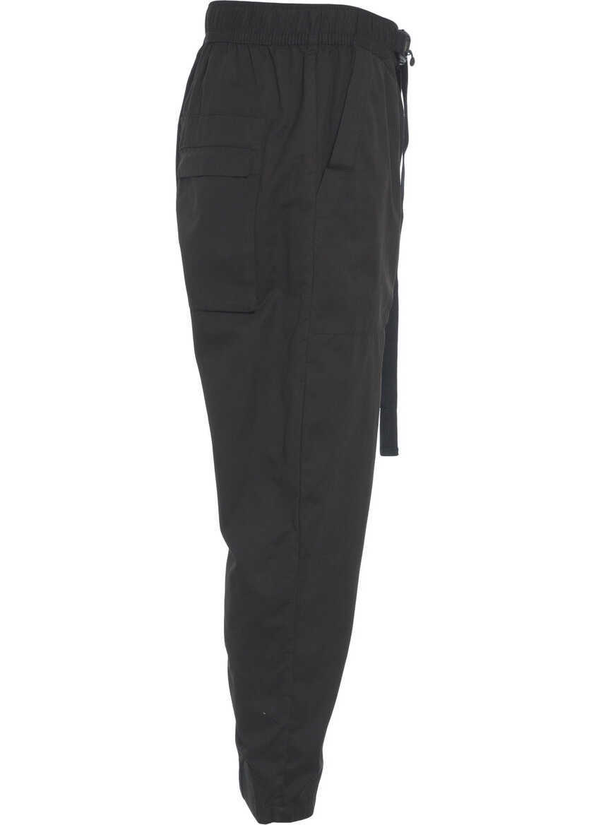 Pantaloni casual Thom / Krom Cargo pants with buckle closure Black Barbati (BM 19035976) 3