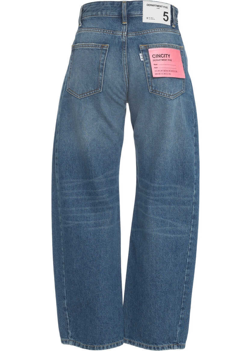 Blugi boyfriend Department Five Boyfriend jeans Cincity Blue Femei (BM 19036021) 4