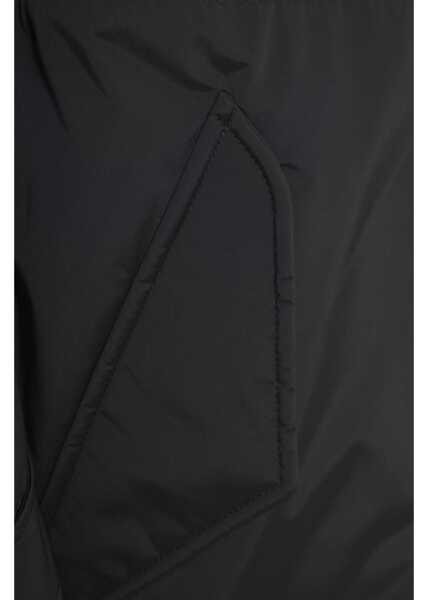 Geci Parka Blauer Parka with hood Black Femei (BM 19036024) 5