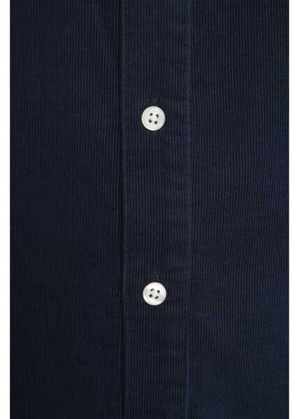 Rochii lungi Ralph Lauren Corduroy shirt dress Blue Femei (BM 19036027) 5