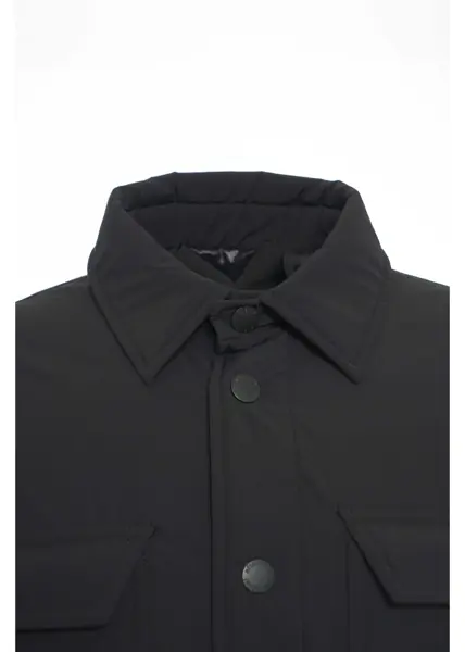 Jachete After Label Padded overshirt Belluno Black Barbati (BM 19036030) 4