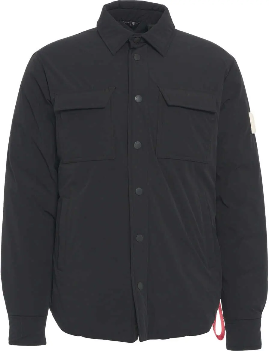Jachete After Label Padded overshirt Belluno Black Barbati (BM 19036030) 1