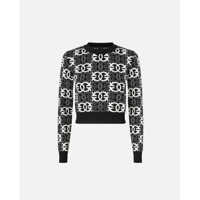 Pulovere Pinko Gypsies Cropped Jacquard In Tu Femei