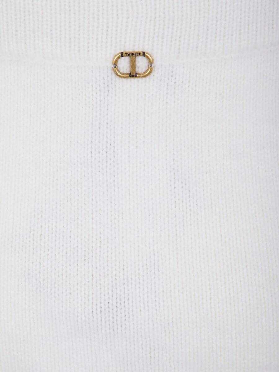 Fuste TWINSET Twinset Skirts White Femei (BM 19055610) 3