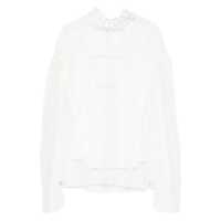 Bluze TWINSET Twinset White Lace Overlay Blouse