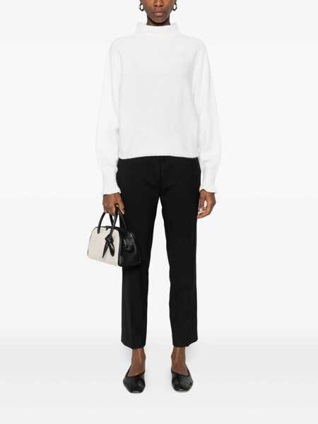 Pulovere TWINSET Twinset Sweater With Flared Cuffs WHITE Femei (BM 19055622) 2