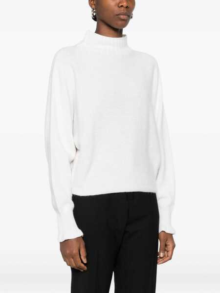 Pulovere TWINSET Twinset Sweater With Flared Cuffs WHITE Femei (BM 19055622) 3