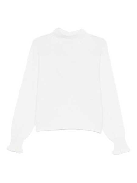 Pulovere TWINSET Twinset Sweater With Flared Cuffs WHITE Femei (BM 19055622) 1