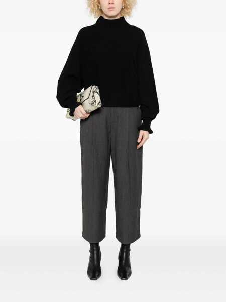 Pulovere TWINSET Twinset Sweater With Flared Cuffs Black Femei (BM 19055631) 2