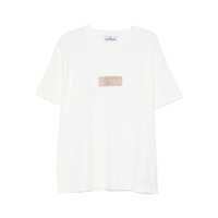 Tricouri Stone Island Raw Beauty Recycled Cotton Archive Print T-Shirt Barbati