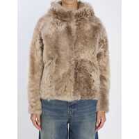 Geci Lamb Fur Jacket Femei
