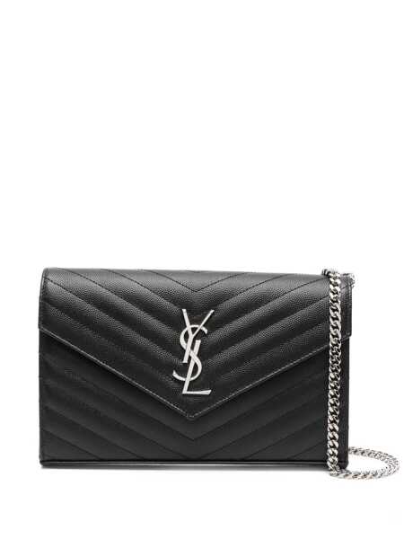 Genti de mana Saint Laurent Saint Laurent C.Wall153YMono Grain De Black Femei (BM 19055931) 1