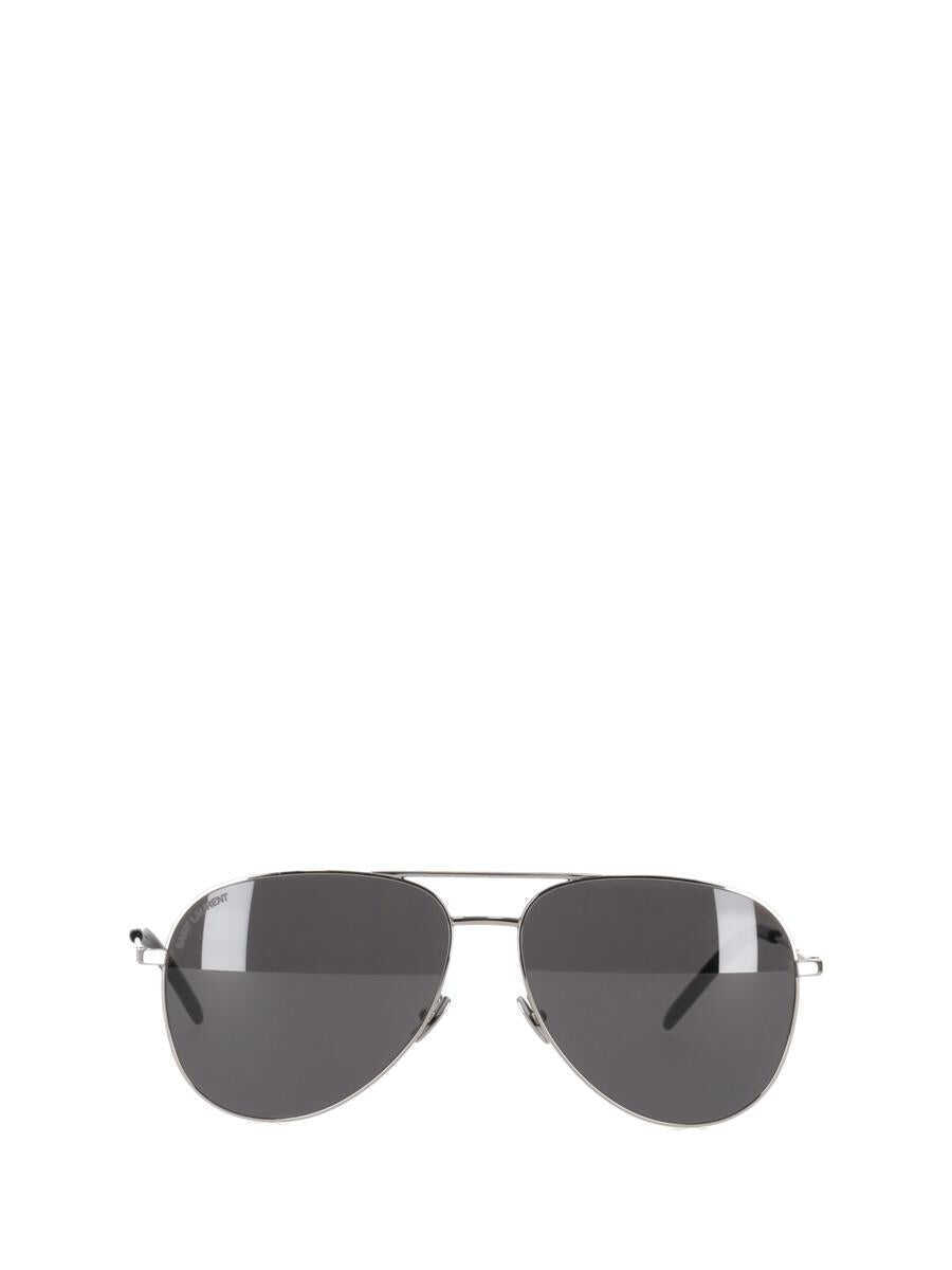 Ochelari de soare Saint Laurent Saint Laurent Classic 11 Sun Melt/M Gl SHNY SILVER SMOKE Femei (BM 19056087) 1