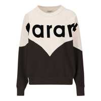 Pulovere Isabel Marant Étoile Two-Tone Crewneck Sweatshirt Femei