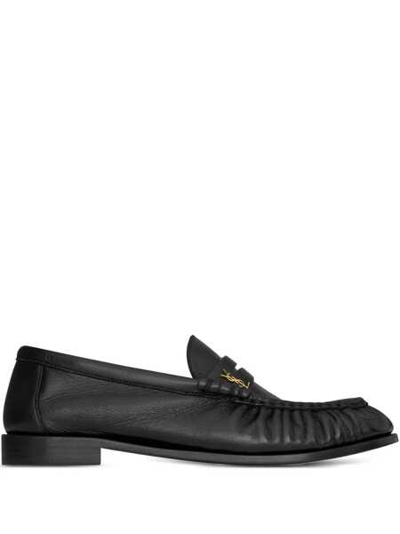 Mocasini Saint Laurent Saint Laurent Le Loafer 15 M Nap Sug/Or An Black Barbati (BM 19056489) 1