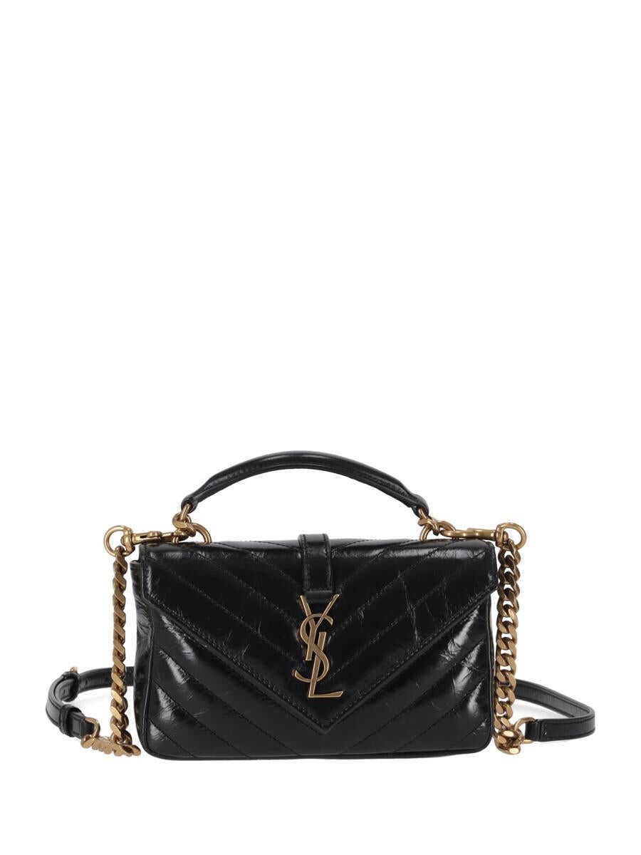 Genti de mana Saint Laurent Saint Laurent C.Wall Mono Olympia Black Femei (BM 19056492) 1