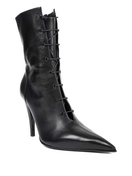 Bocanci Alexander McQueen Alexander McQueen Boots Black Femei (BM 19056840) 2