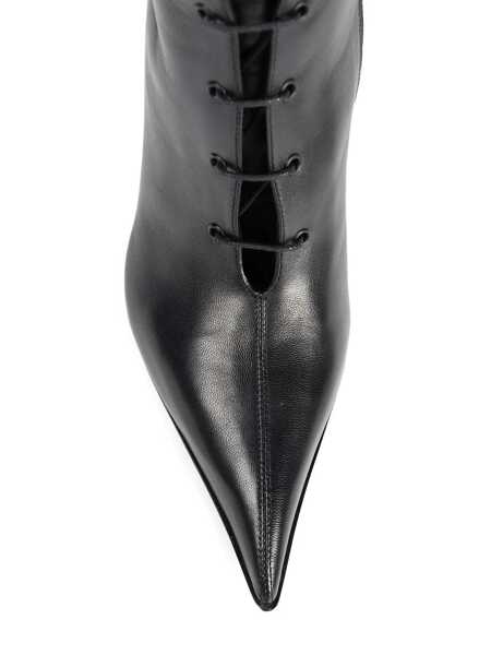 Bocanci Alexander McQueen Alexander McQueen Boots Black Femei (BM 19056840) 4