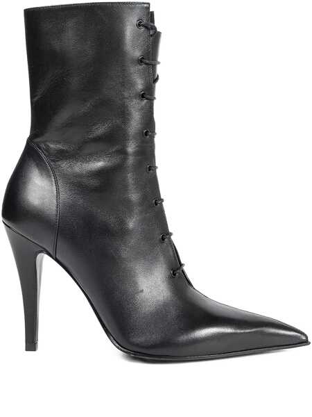 Bocanci Alexander McQueen Alexander McQueen Boots Black Femei (BM 19056840) 1